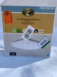 Hampton Bay 12 Inch Square Dimmable Led Flush Mount Ceiling Light. Fixed Price $13.99.