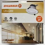 Sylvania 6 18W Ultra Led Recessed Light, Cct Select, 90 Cri. Fixed Price $20.00.