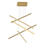 Kuzco Vega Head Led Multi Pendant, Gold/white Acrylic Diffuser MP10305-BG. Fixed Price $1560.00.