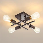Eietonte Industrial 4-LIGHT Semi Flush Count (pack Of 1), Oil-rubbed Bronze. Fixed Price $34.99.