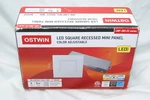 Ostwin Led Square Recessed Mini Panel Color Adjustable Lmp-jbs-cc Series. Fixed Price $22.24.