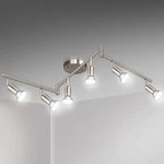 Unicozin Led Track Lighting Kit, 46.5'' Matt Light, Nickel. Fixed Price $67.99.