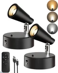 Lytara Led Spotlights Indoor, 5000MAH Rechargeable Battery Powered Picture. Fixed Price $40.59.