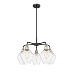 Innovations Cindyrella 5LT 26" Stem Chandelier, Bkb/seedy 516-5CR-BAB-G654-8. Fixed Price $1069.20.
