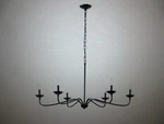 Hampton Hill Brighton Matte Black 6-LIGHT Farmhouse Metal Chandelier MP150-0194. Fixed Price $127.46.