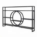 Wall Wine Rack 3 Tier With Led Light Glass Holder For Home Cellar. Fixed Price $117.22.