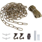 Canomo Swag Light Kit With 12 Feet Chandelier Chain 15 Cord, I.... Fixed Price $37.25.