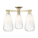 Innovations Lighting 716-3F-15-24 Brookhaven Almond Semi-flush Brass. Fixed Price $545.60.