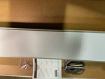 Lithonia Fmfl 30840 Led Ceiling Light 48" 4000K Flush Mount - Brushed Nickel. Fixed Price $130.83.