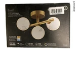Artika Bloom 13 In. 15 Watt Modern Gold Led Cct Flush Mount Ceiling Light. Fixed Price $71.99.