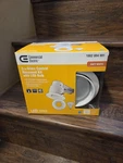 Commercial Electric " Glare Control White Recessed Kit W/ Led Bulb. Fixed Price $15.62.