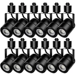 10W Track Lighting HEADS,4000K Cool White Dimmable Bright Led .... Fixed Price $151.43.
