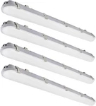 (4 Pack) Kadision 4FT 40W 120V Led Vapor Tight Light With Plug. Fixed Price $128.99.