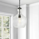 Henn&hart PD0273 11" Westford Pendant - Black. Fixed Price $60.00.