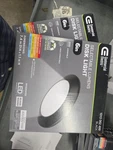 Commercial Electric 2-PACK 6 In. Led Surface Mount Downlight Flush Black. Fixed Price $18.99.