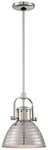 Minka Lavery 2246-613 Mini Modern Pendant Polished Nickel 9 Metal Shade Light. Fixed Price $149.00.