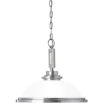Sea Gull Winnetka Light 17 Inch Brushed Nickel Pendant, 65660-962. Fixed Price $119.98.
