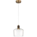 Access Lighting 63141LEDD-ABB/CLR Port Nine Pendant Antique Brushed Brass. Fixed Price $140.80.