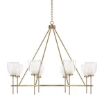 Capital Lighting 455981 Joss 46"W Chandelier - Brass. Fixed Price $1198.00.