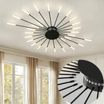 Unique Firework Flower Shaped Ceiling Light Led Metal Modern Home Illumination. Fixed Price $108.66.