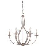 Quoizel SER5006IF Open Box Serenity Chandelier Italian Fresco. Fixed Price $299.50.