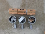 3X Juno Lighting IC20R Rated Remodel Housing With 206PT-SC Trim Kits. Fixed Price $75.00.