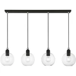 Livex Lighting 48976-04 Downtown Island Black With Brushed Nickel Accents. Fixed Price $499.96.