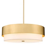Z-lite 495P32 Counterpoint 6 Light 32"W Pendant Gold. Fixed Price $728.00.