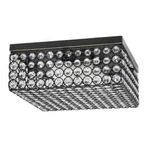 Elegant DESIGNS-12 Inch Elipse Crystal Ceiling Light,restoration Bronze. Fixed Price $58.99.