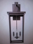 Millennium Barkeley 4-LIGHT 12 In. Powder Coated Bronze Outdoor With Clear Glass. Fixed Price $134.96.