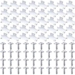 40 Pcs Recessed Clips Downlight Housing Retrofit Metal Silver. Fixed Price $33.13.
