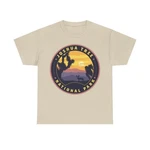 Joshua Tree National Park California Round Logo T-shirt. Fixed Price $32.99.