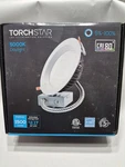 Torchstar 6 Inch Led Recessed Lighting With Junction Box, CRI80 Aluminum.... Fixed Price $30.09.