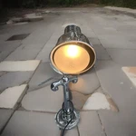 Hanson Brass Inc. Freestanding Single Bulb Heat Lamp Model SL3A Luxury #2. Fixed Price $150.00.