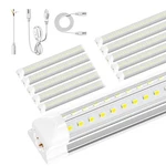 8FT Led Shop Light - 90W 12000LM 5000K, Foot Fixture, V Shap.... Fixed Price $238.49.