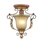 Livex Lighting 8578 Bronze Villa Verona 1-LIGHT Semi-flush Ceiling Fixture. Fixed Price $229.96.