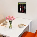 Black Flush Mount Wall Niche 304 Stainless Steel 12X12 With Rgb Led Light Strip. Fixed Price $94.75.