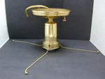 Polished Brass Bead Chain 3 Hole Shade Ceiling Light Fixture Hardware Set #6. Fixed Price $64.99.