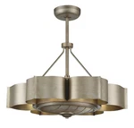 Stockholm 6 Light Fan D'lier Silver Patina By Savoy House 39-FD-125-53. Fixed Price $1168.00.