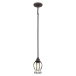 Quoizel BNS1505WT - Display Open Box Mini Pendant. Fixed Price $65.00.