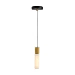 West Elm X Pottery Barn Tala Basalt Single Pendant Brass Finish. Fixed Price $157.77.