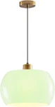 Mid Century Pendant Lights Modern Adjustable Green Glass Fixtures. Fixed Price $164.99.