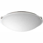 16 In. Dome 24-WATT Brushed Nickel Integrated Led Flush Mount By Progress Light. Fixed Price $79.90.