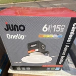Juno Oneup 6 Inch Canless Recessed Led Dimmable Matte White Indoor. Fixed Price $14.90.