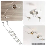 2 Sets- Tech Tiella (generation Lighting) & 10 Dicuno MR16 Led Bulbs. Fixed Price $465.00.