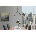 Home Decorators Townly 1-LIGHT Satin Black Led Pendant W/metal Ring Shade. Fixed Price $44.99.