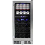 Vinotemp 19 Bottle Outdoor Dual-zone Wine And Beverage Cooler. Fixed Price $689.99.