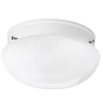 Progress Lighting Glass Globe 7 1/2INCH White Ceiling Flush Mount P3408-30. Fixed Price $20.97.