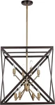 Trans Globe 71058 Rob/ab Contemporary Modern Eight Light Pendant. Fixed Price $520.60.