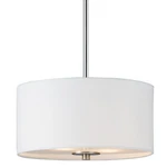 Maxim 10011 Bongo 13"W 2 Light Fabric Drum Pendant / Ceiling. Fixed Price $83.30.